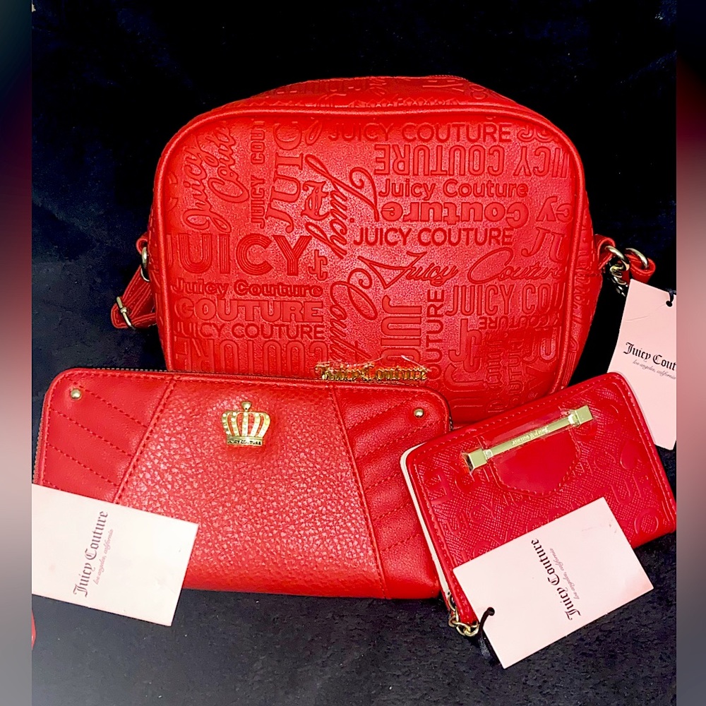 Juicy Couture 'Coco Red' Purse Set